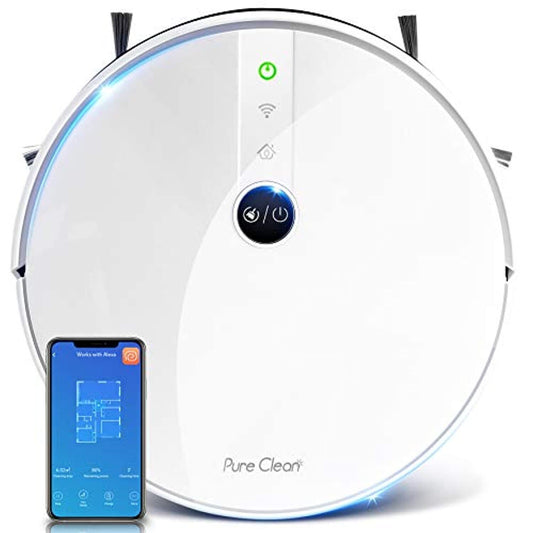 Pure Clean Alexa Smart Robot Vacuum Cleaner - Gyroscope S Path