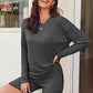 Ekouaer Pajamas 2 Piece Lounge Sets Ribbed Knit Matching