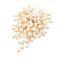 Natural Pearl Brooch Female European And American Retro Pure Hand-woven Pearl Br