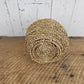 Vintage Weaved Wicker & Metal Vase