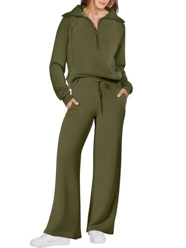 ANRABESS Women 2 Piece Outfits Sweatsuit Set