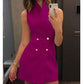 hirigin Women Sleeveless OL Bodycon Mini Dress