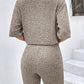 Ekouaer Pajamas 2 Piece Lounge Sets Ribbed Knit Matching