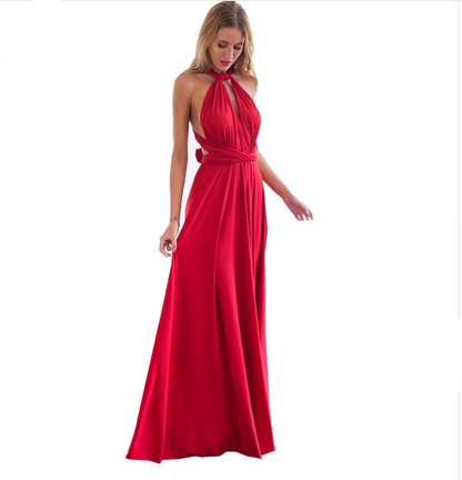 Sexy Women Bandage Convertible Boho Maxi Dress