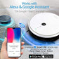 Pure Clean Alexa Smart Robot Vacuum Cleaner - Gyroscope S Path