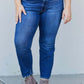 Judy Blue Full Size Distressed Straight Leg Jeans with Pockets