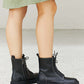 Weeboo Set the Mood Lug Sole Combat Booties