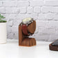 Walnut Solid Wood Watch Display Stand