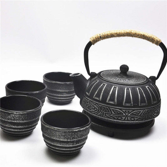 Tea set cast iron kettle set