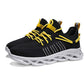 Sports and leisure breathable mesh running shoes