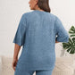 Ekouaer Pajamas 2 Piece Lounge Sets Ribbed Knit Matching