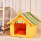 New Fashion Striped Removable Cover Mat Dog House