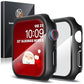 LK 2 Pack Hard PC Case with Tempered Glass Screen