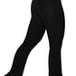 Sunzel Flare Leggings, Crossover Yoga Pants for Women with Tummy Control, High-W