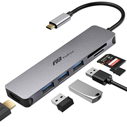 USB C Hub Multiport Adapter - 7 in 1