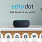 Echo Dot (3rd Gen, 2018 release) - Smart speaker with Alexa - Charcoal