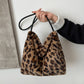 Leopard Furry Shoulder Bag