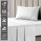 Pizuna 400 Thread Count Cotton Full-Size-Bed-Sheets-Set,