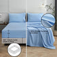 EMONIA Double Bed Sheets Set 4 Piece Full Bed Sheet