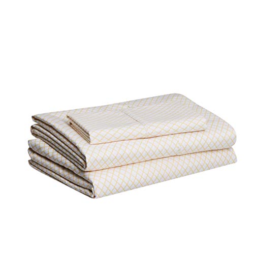 AmazonBasics Light-Weight Microfiber Sheet Set - Full, Black
