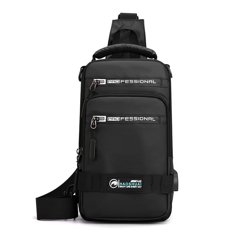 Multifunction Bags For Men Nylon Backpack Crossbody Shoulder Bag