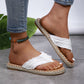 New Canvas Flip Flops Summer Thong Sandals