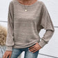 Full Size Round Neck Long Sleeve Top