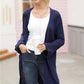 Open Front Long Sleeve Cardigan