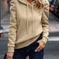 Solid Color Long-sleeved Casual Women's Top Sweater