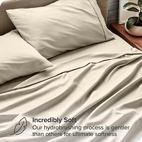 Bare Home Full Sheet Set - 1800 Ultra-Soft Microfiber Full Bed Sheets -