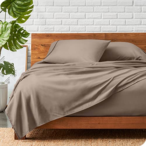 Bare Home Full Sheet Set - 1800 Ultra-Soft Microfiber Full Bed Sheets -
