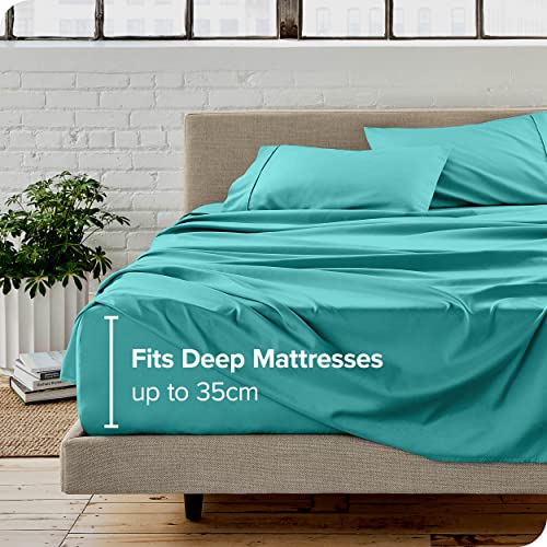Bare Home Full Sheet Set - 1800 Ultra-Soft Microfiber Full Bed Sheets -