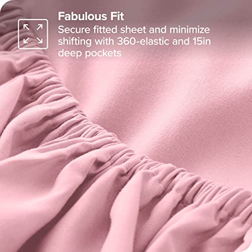 Bare Home Full Sheet Set - 1800 Ultra-Soft Microfiber Full Bed Sheets -