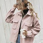 Winter Coat Women Lapel Single-breasted