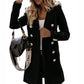 Fashion Turndown Collar Jacket For Women Autumn Winter