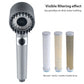 3 Modes Shower Head High Pressure Showerhead