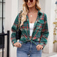 Mandy Plaid Button Up Long Sleeve Shirt