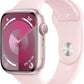 Apple Watch Series 9 [GPS 45mm] Smartwatch with Pink Aluminium Case