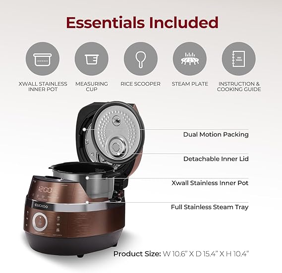 CUCKOO CRP-JHR0609F | 6-Cup (Uncooked)