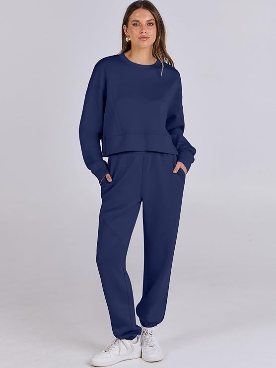 ANRABESS Womens Two Piece Sets Sweatsuits