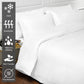 Pizuna 400 Thread Count Cotton Full-Size-Bed-Sheets-Set,