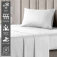 Pizuna 400 Thread Count Cotton Full-Size-Bed-Sheets-Set,