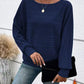 Full Size Round Neck Long Sleeve Top