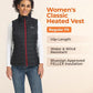 ORORO Women's Lightweight Heated Vest with Battery Pack