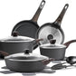 SENSARTE 14 Pcs Nonstick Cookware Sets, Pots and Pans Set with Glass Lids