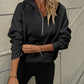 Mandy Half Zip Long Sleeve Sweatshirt