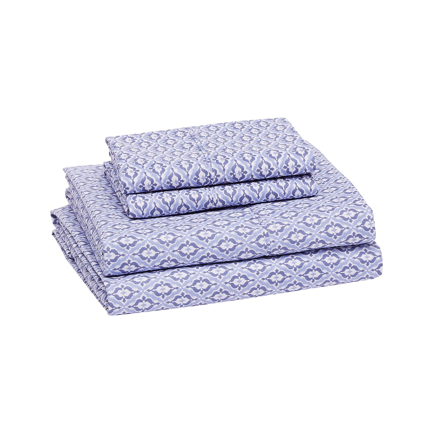 AmazonBasics Light-Weight Microfiber Sheet Set - Full, Black