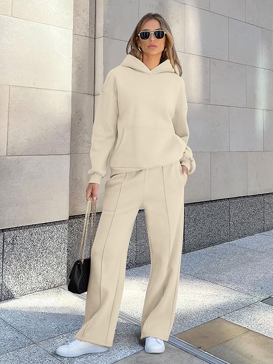 Caracilia Women's 2 Piece Outfits Sweatsuit Set