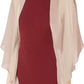 S.L. Fashions Women's Poly Chiffon Shrug Jacket