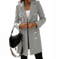 Fashion Turndown Collar Jacket For Women Autumn Winter